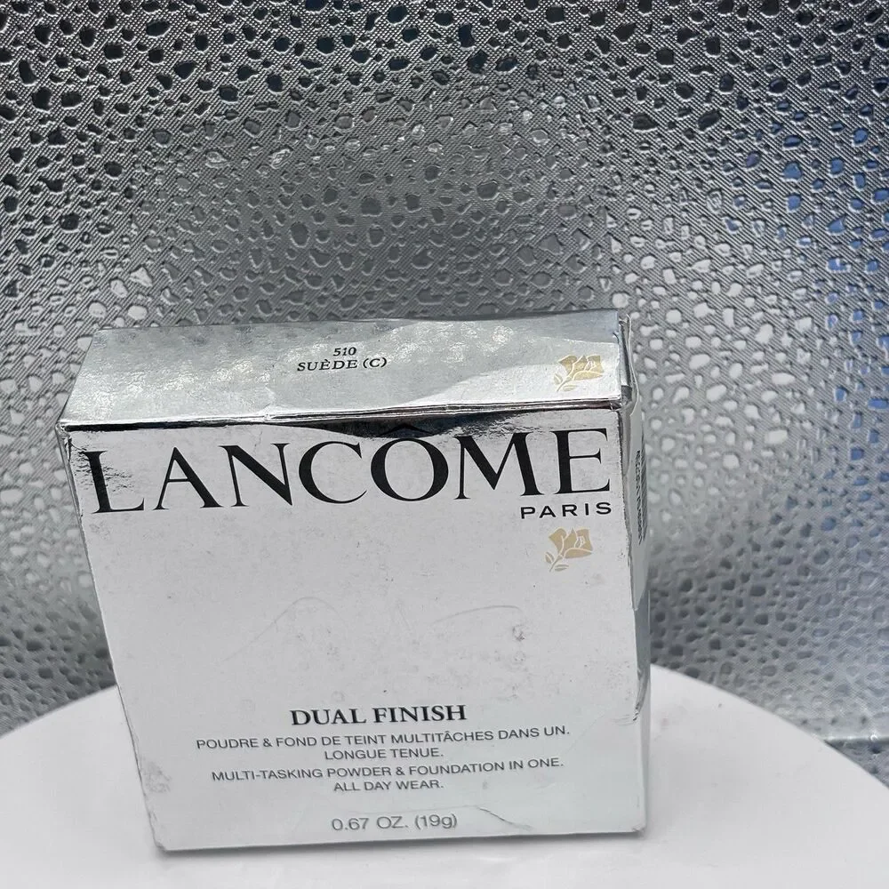LANCOME ~ DUAL FINISH POWDER MAKEUP ~ # 510 SUEDE (C) ~ 0.67 OZ